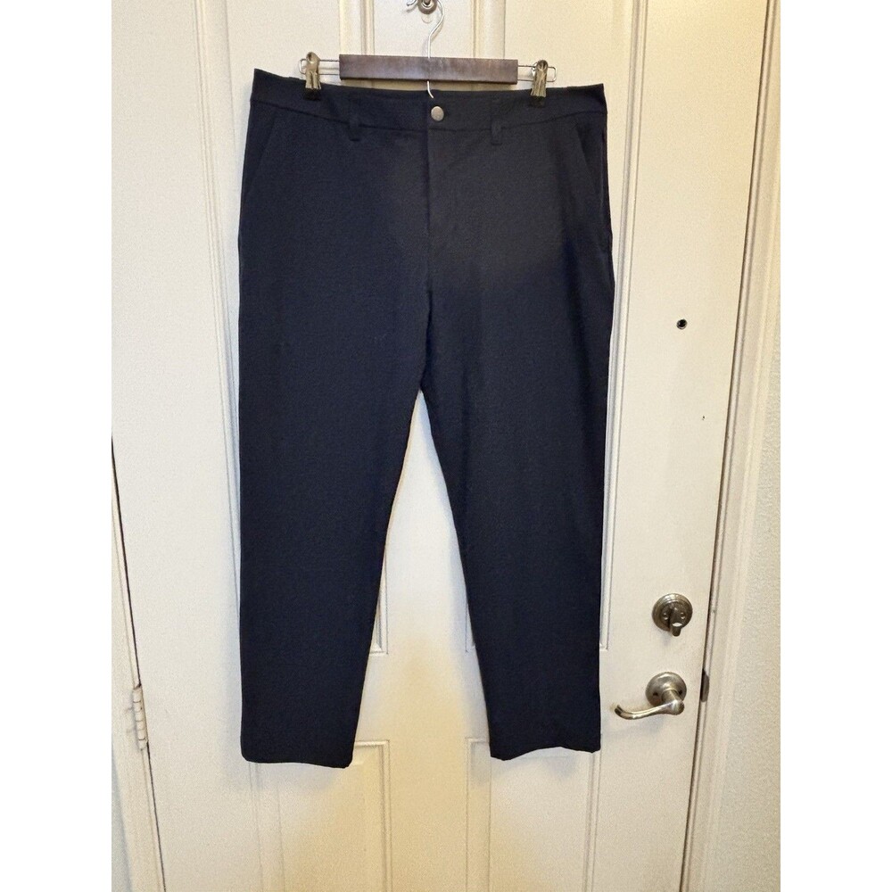 Lululemon Pants Men 34X31 Blue Classic Fit 5 Pocket Stretch Warpstreme ABC Chino